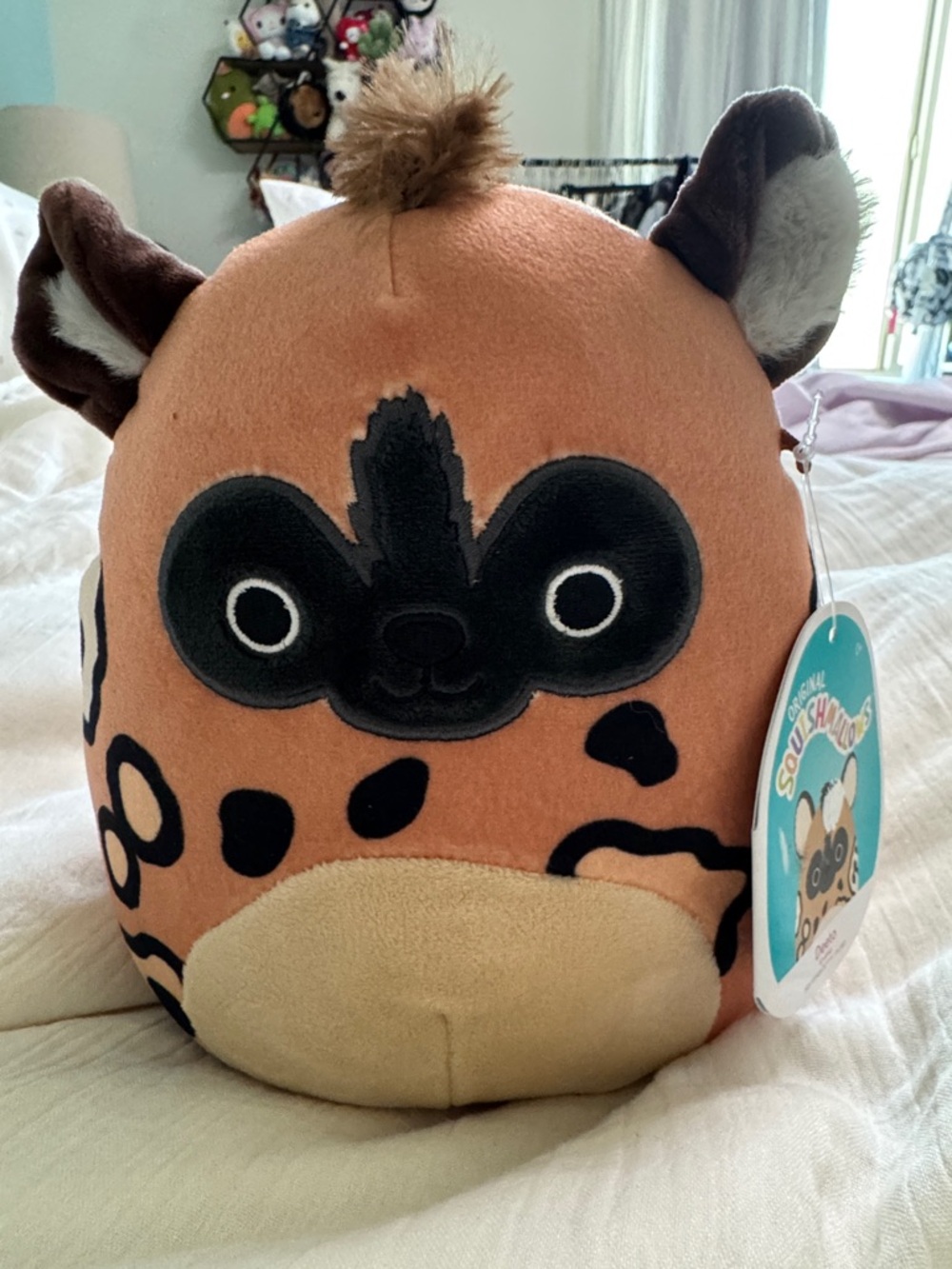 Squishmallow Deeto African Wild Dog Leopard Plush- NWT 2022 release